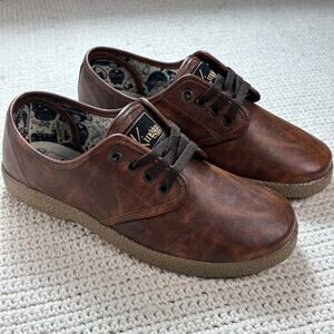 Mike Giant X Kingston Union Lace Up Mahogany Mens 9 Classic Modern So Cal Style